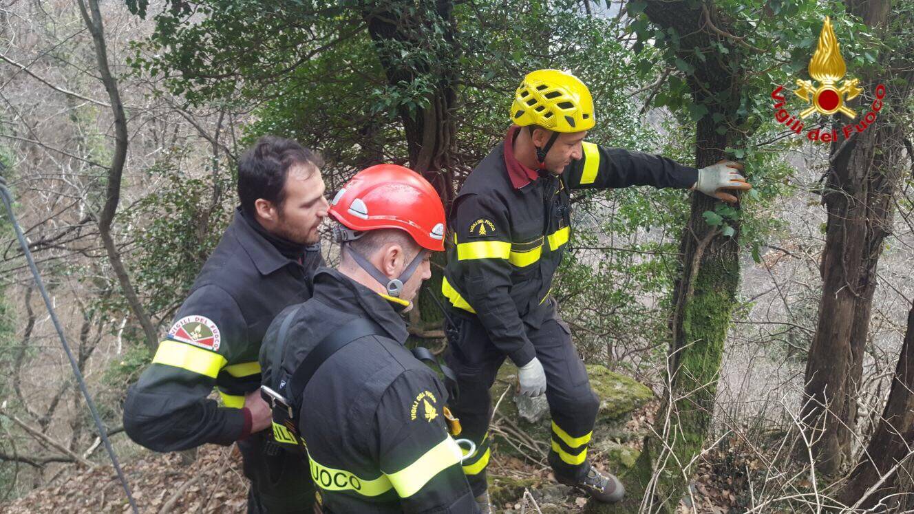 Si perdono alle cascate di Cittiglio