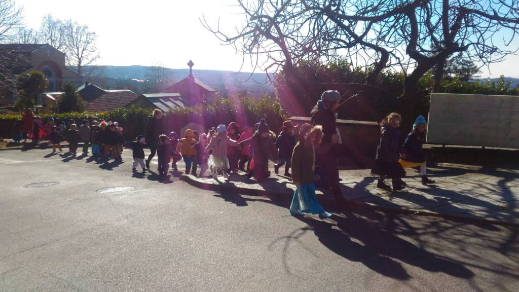 Carnevale a Casciago scuola dell'infanzia Angela Dell'Acqua