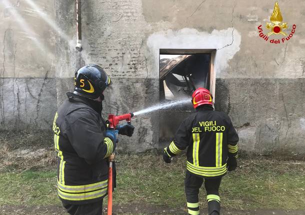 cotonificio solbiate olona incendio febbraio 2018