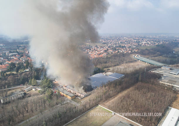 incendio cotonificio ponti solbiate olona stefano pedroni