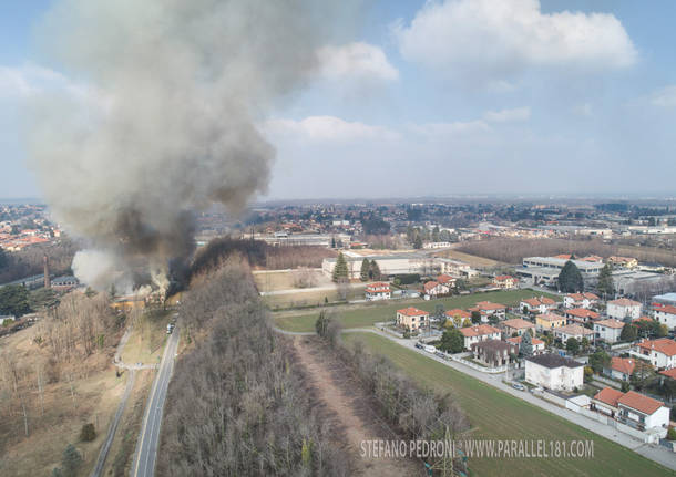 incendio cotonificio ponti solbiate olona stefano pedroni