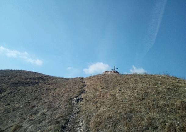 In cima al Monte Chiusarella