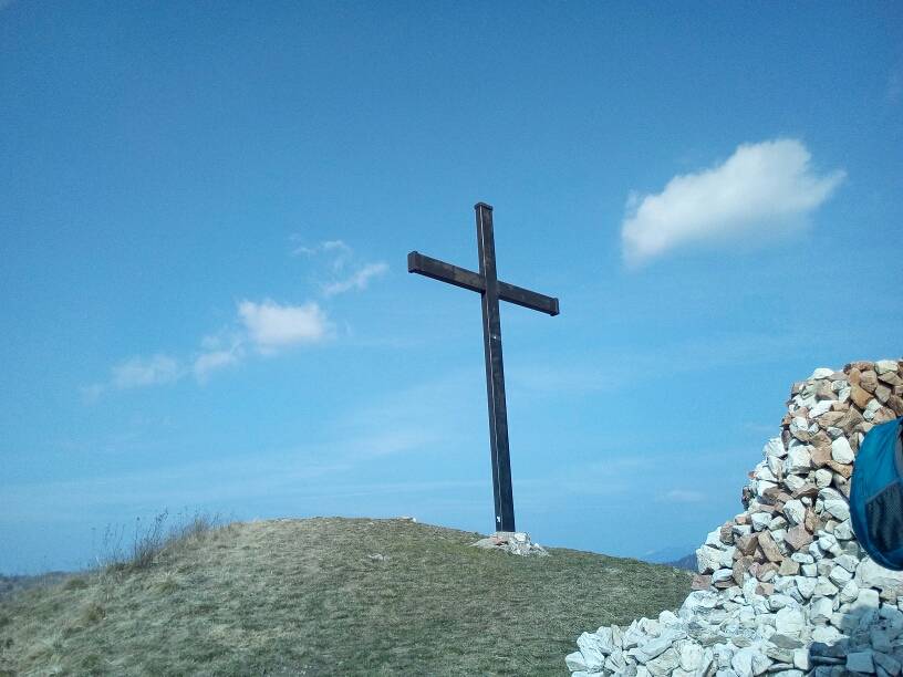 In cima al Monte Chiusarella