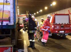 Incidente in A26 con un Tir