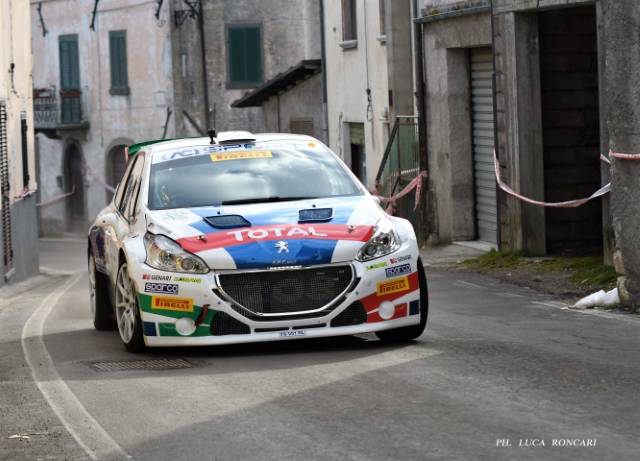 Rally del Ciocco, Crugnola sul podio