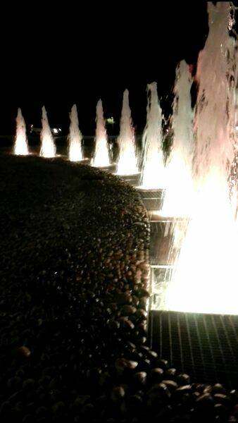 Fontana viale Toselli Legnano  nuova illuminotecnica  2 