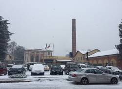 nevicata 1 marzo 2018 liuc biblioteca legnano castellanza