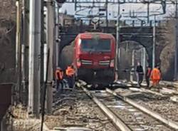 Somma Lombardo investita dal treno