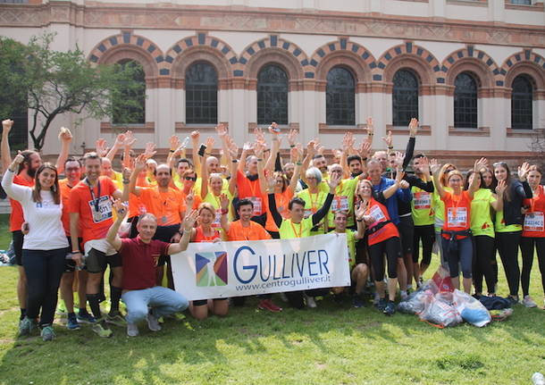 Gli atleti del Centro Gulliver alla Milano Marathon