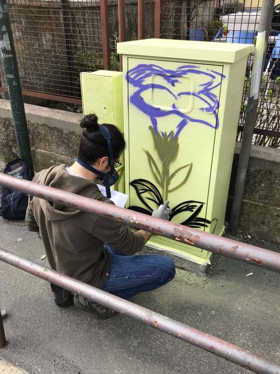 Diventano arte le cabine semaforiche di Varese