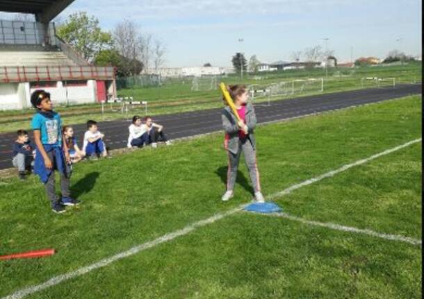 Bellissima giornata di baseball all’Istituto Ungaretti