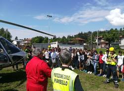 Camp con la Protezione civile