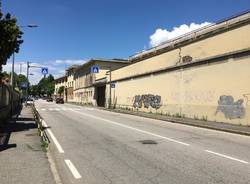 Dentro l'ex Aermacchi