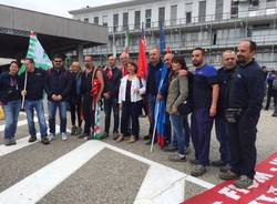 Protesta sciopero Whirlpool maggio 2018