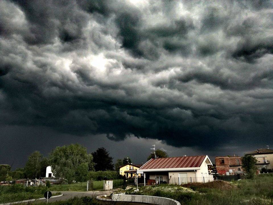 Temporale nel Varesotto maggio 2018