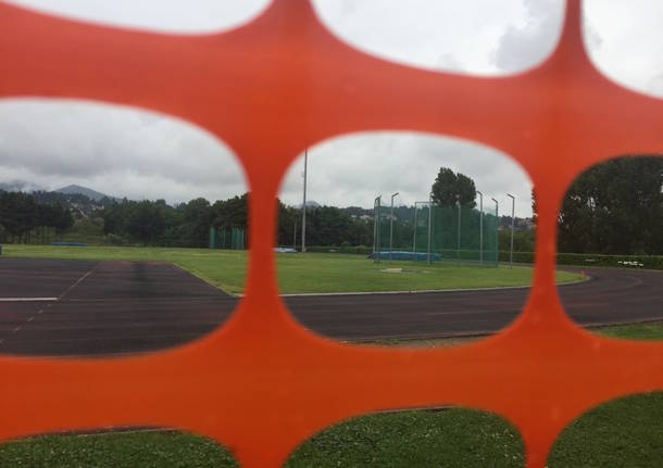 Iniziati i lavori alla pista di atletica di Calcinate degli Orrigoni