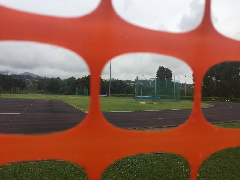 Iniziati i lavori alla pista di atletica di Calcinate degli Orrigoni