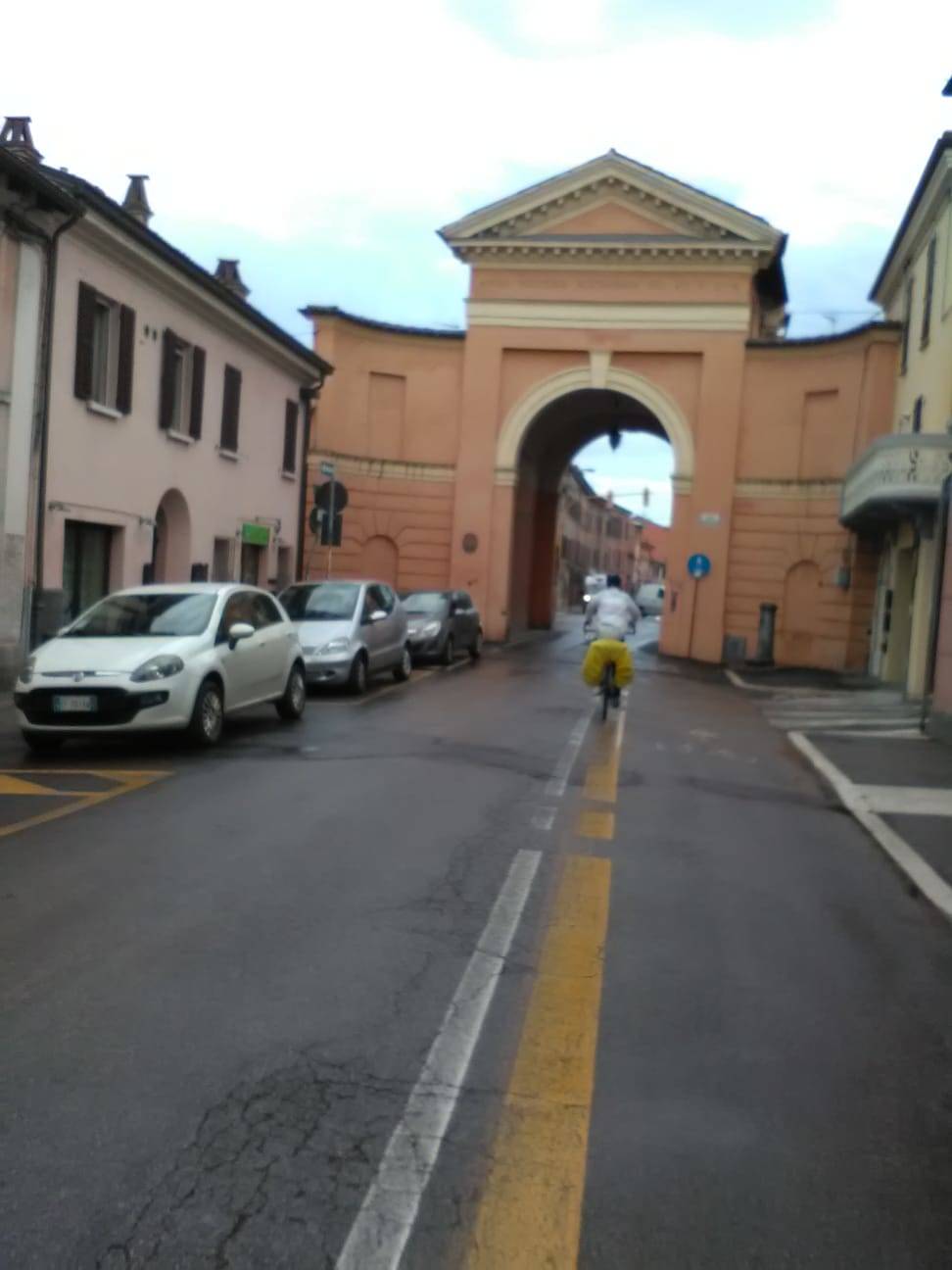 In bici a Santa Rita da Cascia