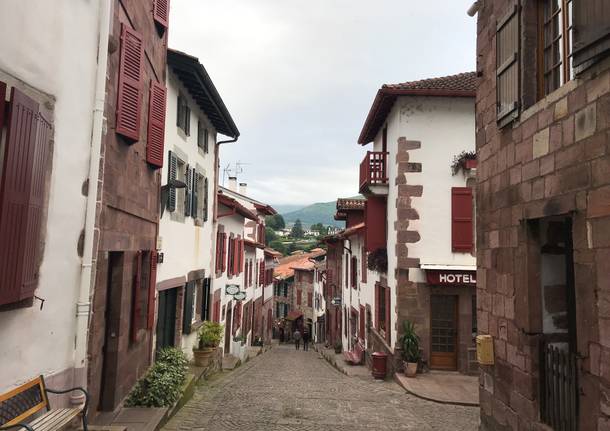 Il cammino Santiago da Saint Jean a roncisvalle