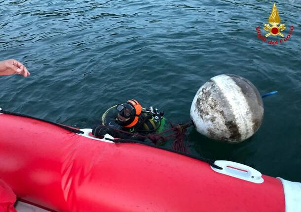 Tragedia a Porto Valtravaglia, uomo annega nel Lago Maggiore