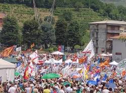 Pontida, le foto dei leghisti varesini in trasferta