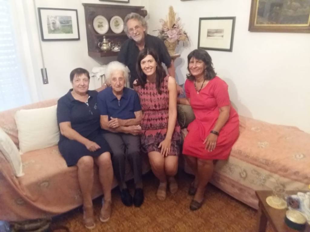 I 102 anni della signora Luigia