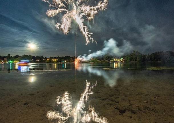 I fuochi d\'artificio di Sesto Calende 2018