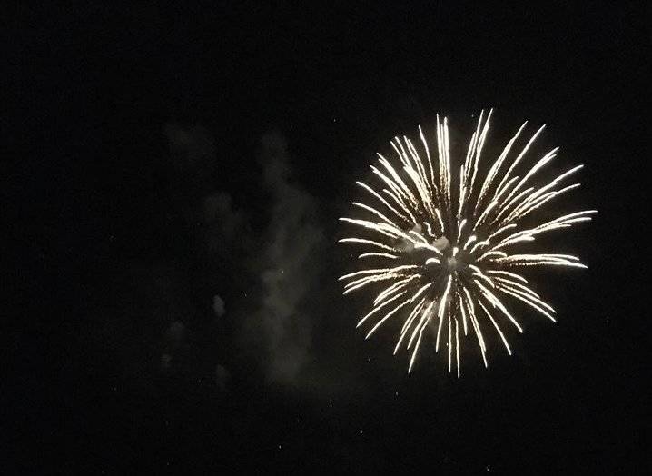 I fuochi d\'artificio di Luino 2018