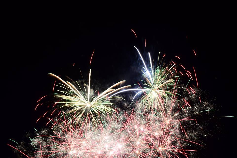 I fuochi d\'artificio di Sesto Calende 2018