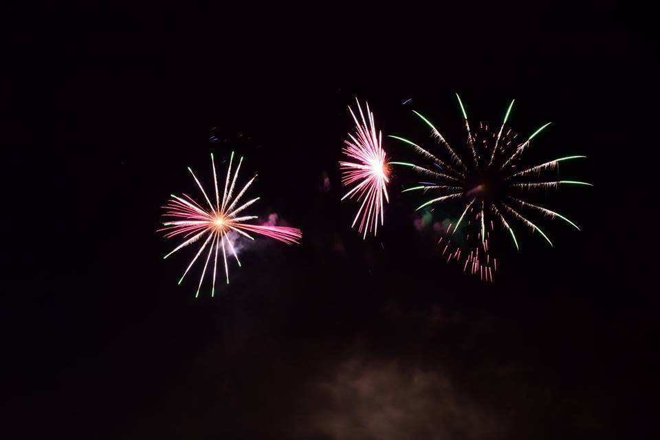 I fuochi d\'artificio di Sesto Calende 2018