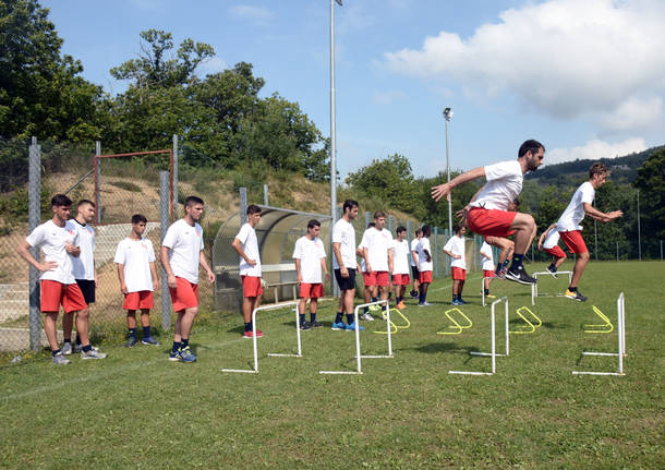 Il ritiro del Calcio Varese 2018