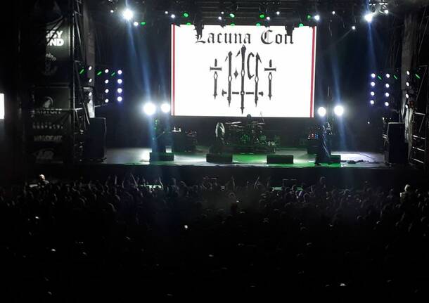 Lacuna Coil al Rugby Sound Legnano