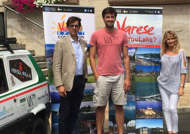 Ottavio MIssoni in partenza per la Mongol rally