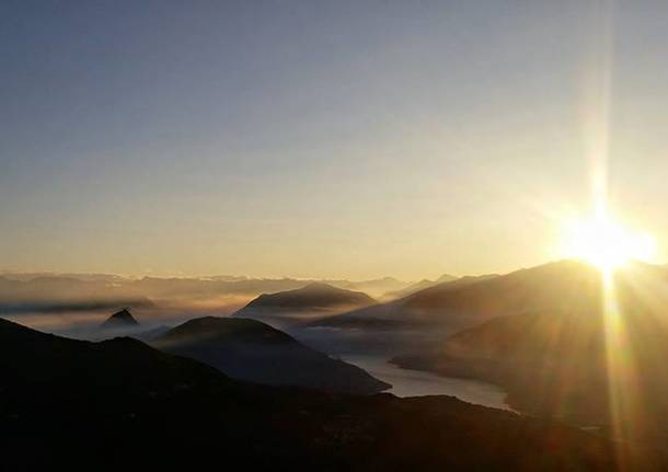 alba sul monte poncione - foto di andrea betti