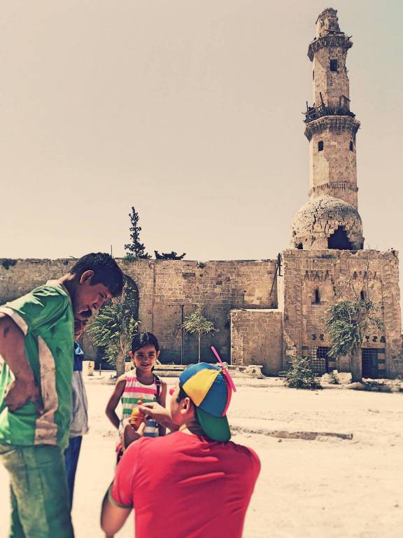 Claun Pimpa in Siria
