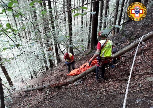 Giornate molto impegnative per il Soccorso alpino lombardo