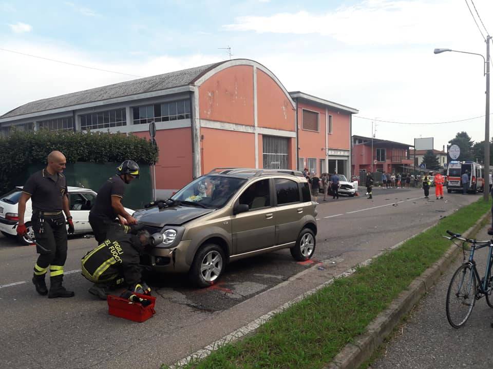 Incidente a Caronno Varesino