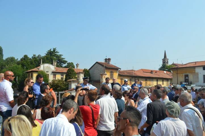 Salvini a Nerviano Fiera di San Fermo  23 