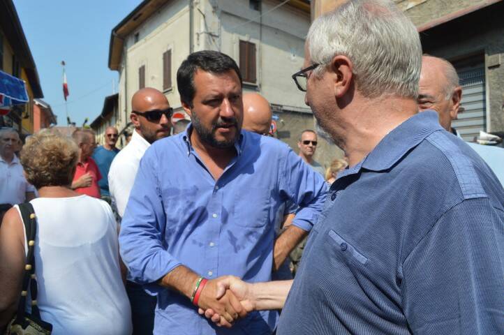 Salvini a Nerviano Fiera di San Fermo  36 