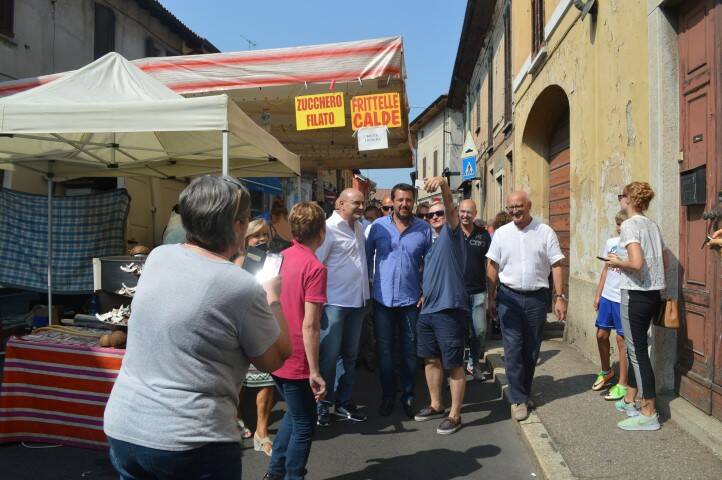 Salvini a Nerviano Fiera di San Fermo  37 