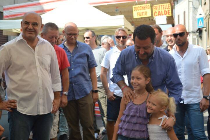 Salvini a Nerviano Fiera di San Fermo  39 