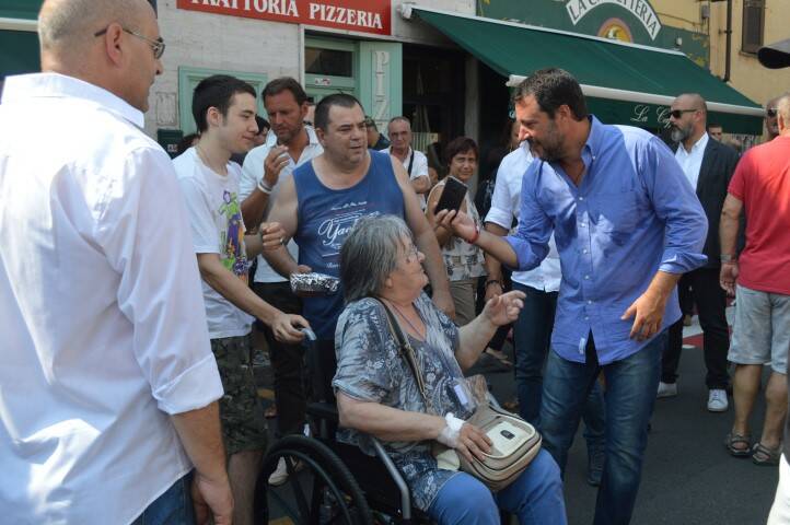 Salvini a Nerviano Fiera di San Fermo  41 