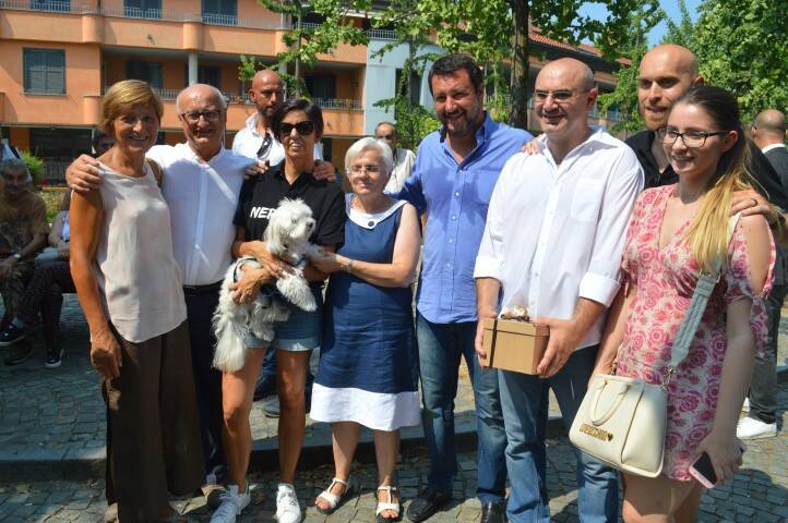 Salvini a Nerviano Fiera di San Fermo  53 