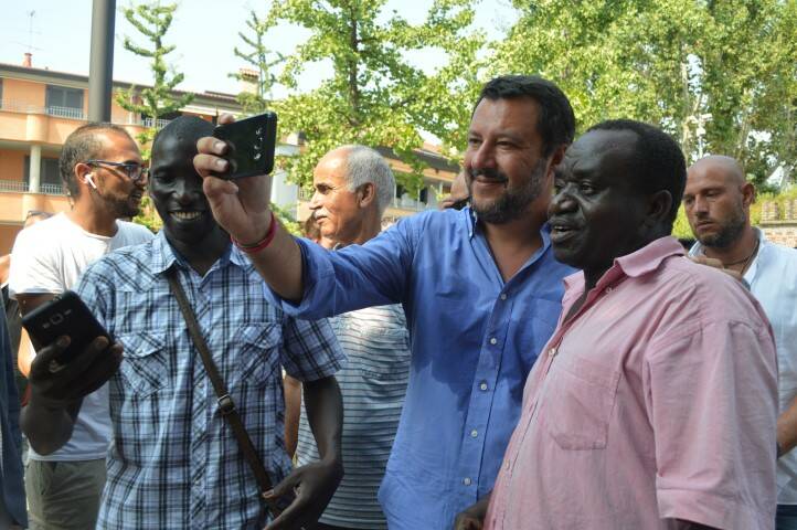 Salvini a Nerviano Fiera di San Fermo  54 