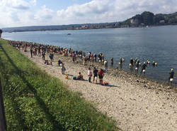 Angera: la traversata a nuoto del Lago Maggiore fino ad Arona