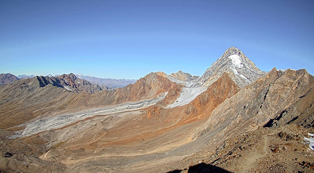 Il gran Zebru, valle Zebru alta Valfurva