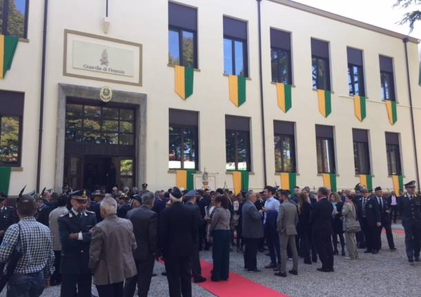 inaugurazione caserma guardia di finanza gallarate