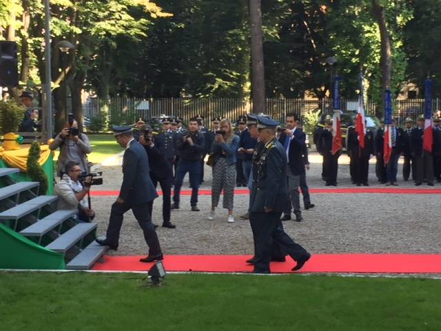 inaugurazione caserma guardia di finanza gallarate