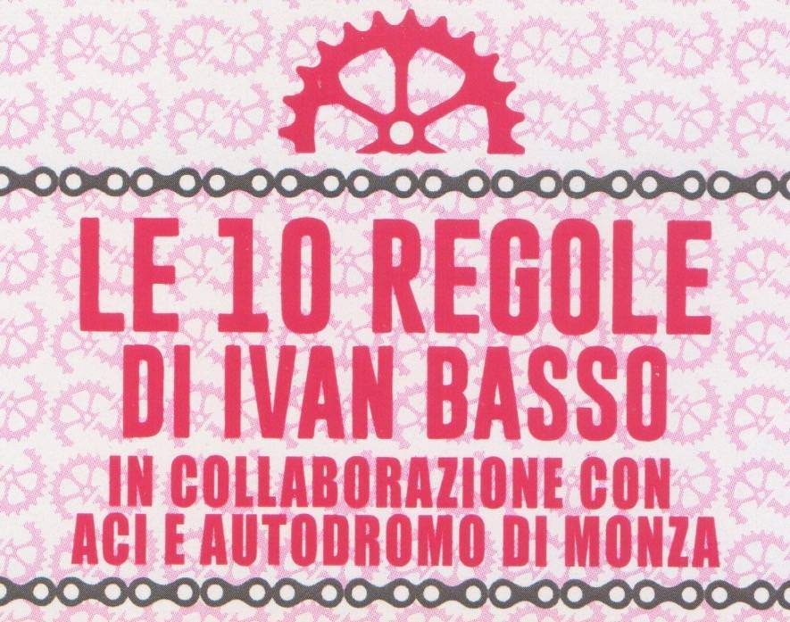 La nuova campagna per la sicurezza di Ivan Basso