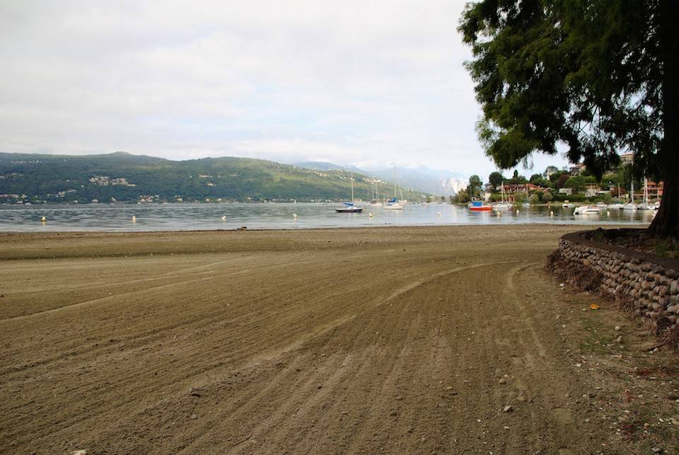 Monvalle - Lago Maggiore in secca